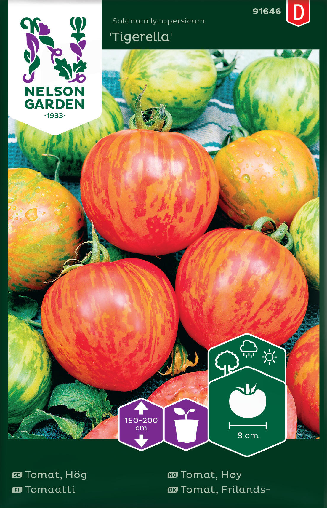 Vanlig tomat 'Tigerella'